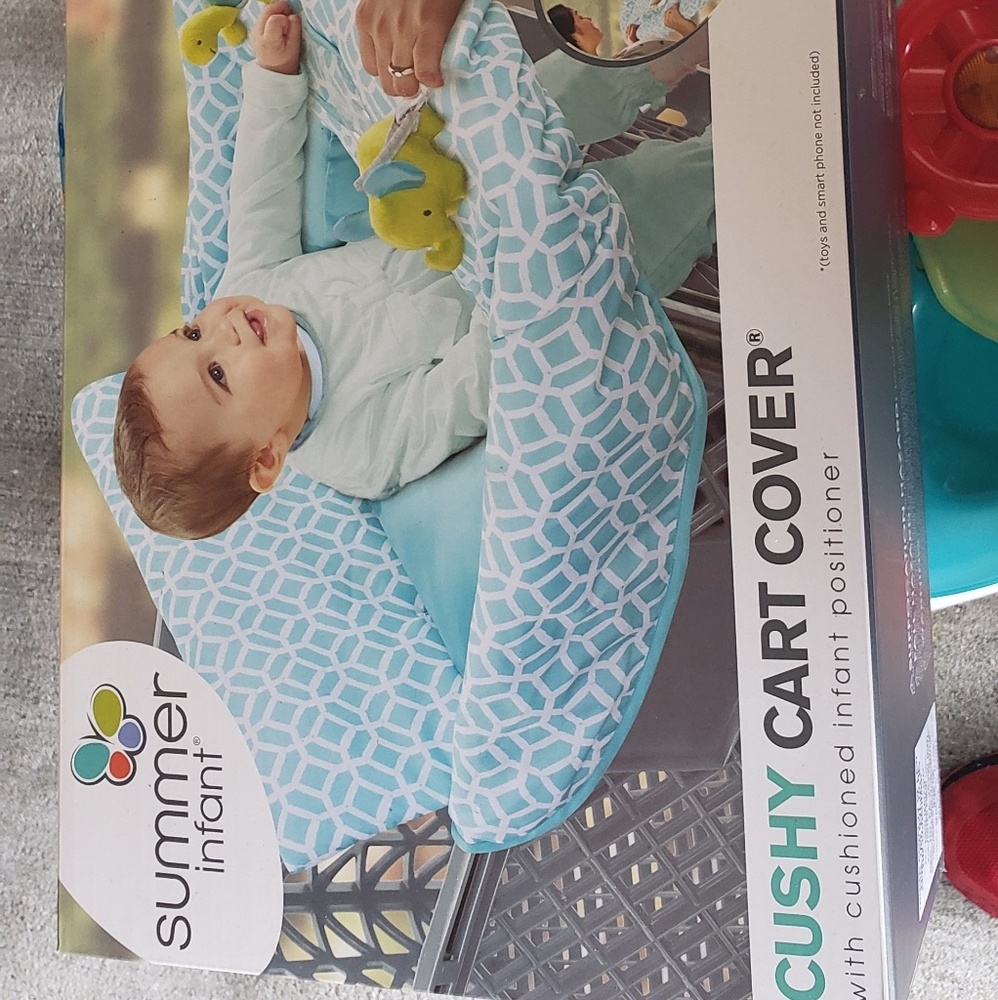 Grocery cart cover